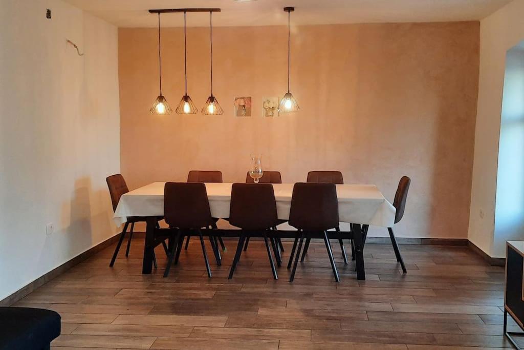 Holiday Home For 8 People, Pool + Sea View Vilanija Exterior photo